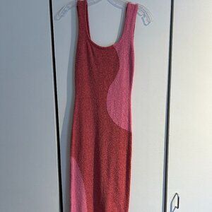 Pink & Red Dress / Valentine's Day Dress